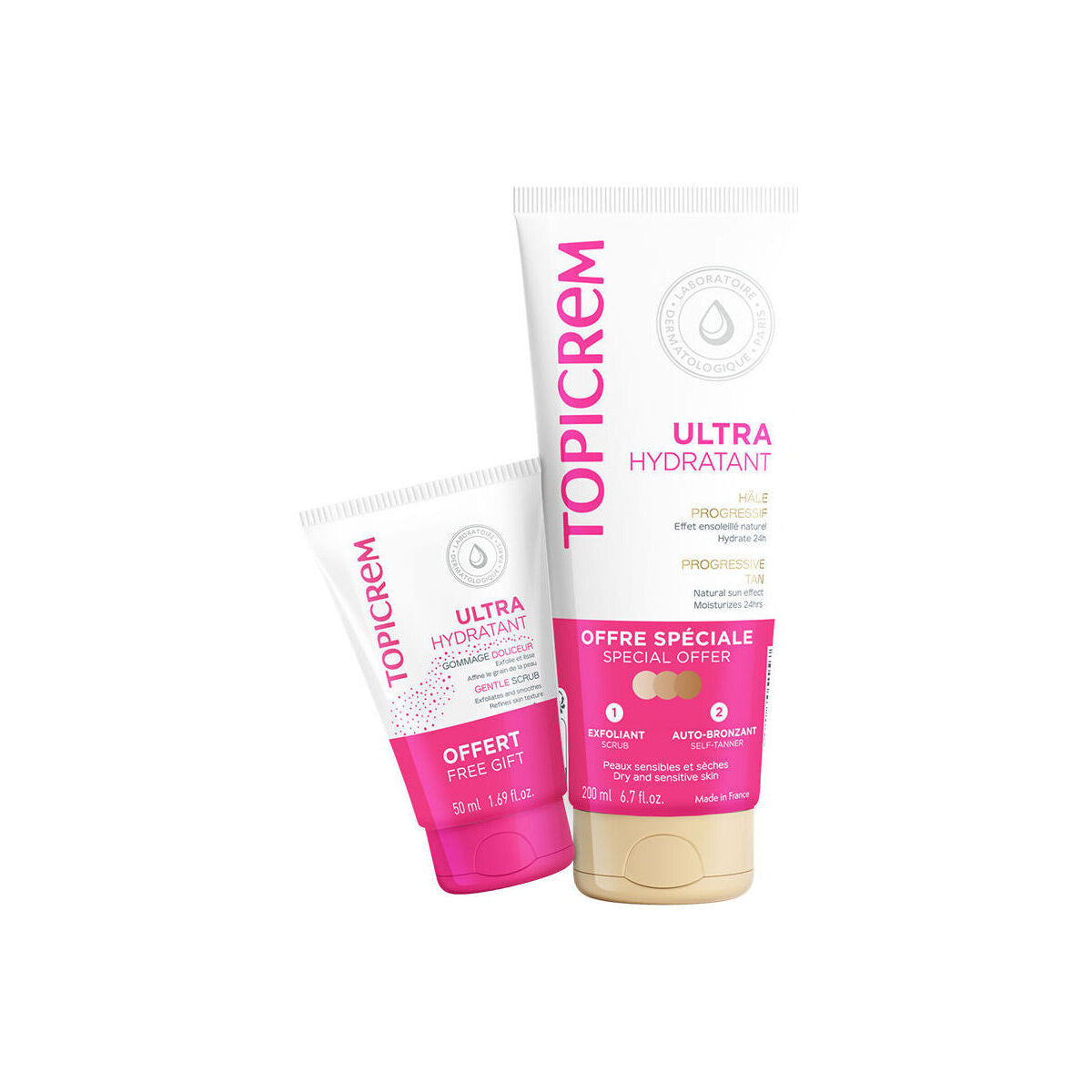 Pack UH Bronceado Progresivo 200ml + Exfoliante 50ml