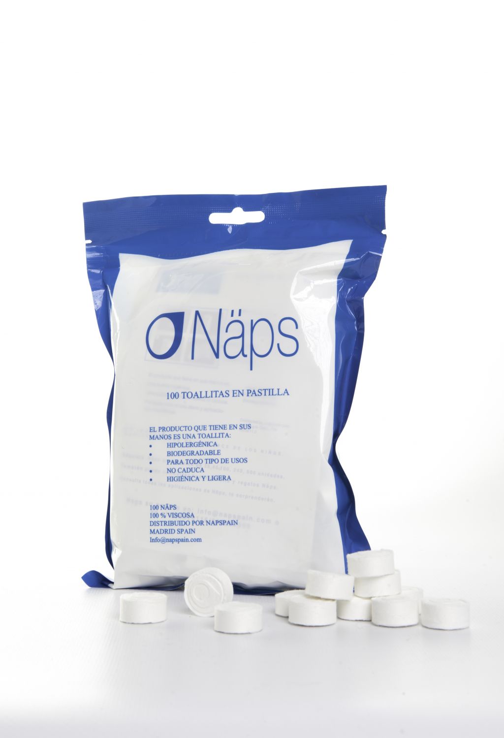 100 Toallitas Naps