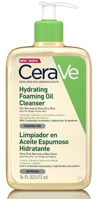 CeraVe Hydrating Foaming Oil Cleanser 473ml