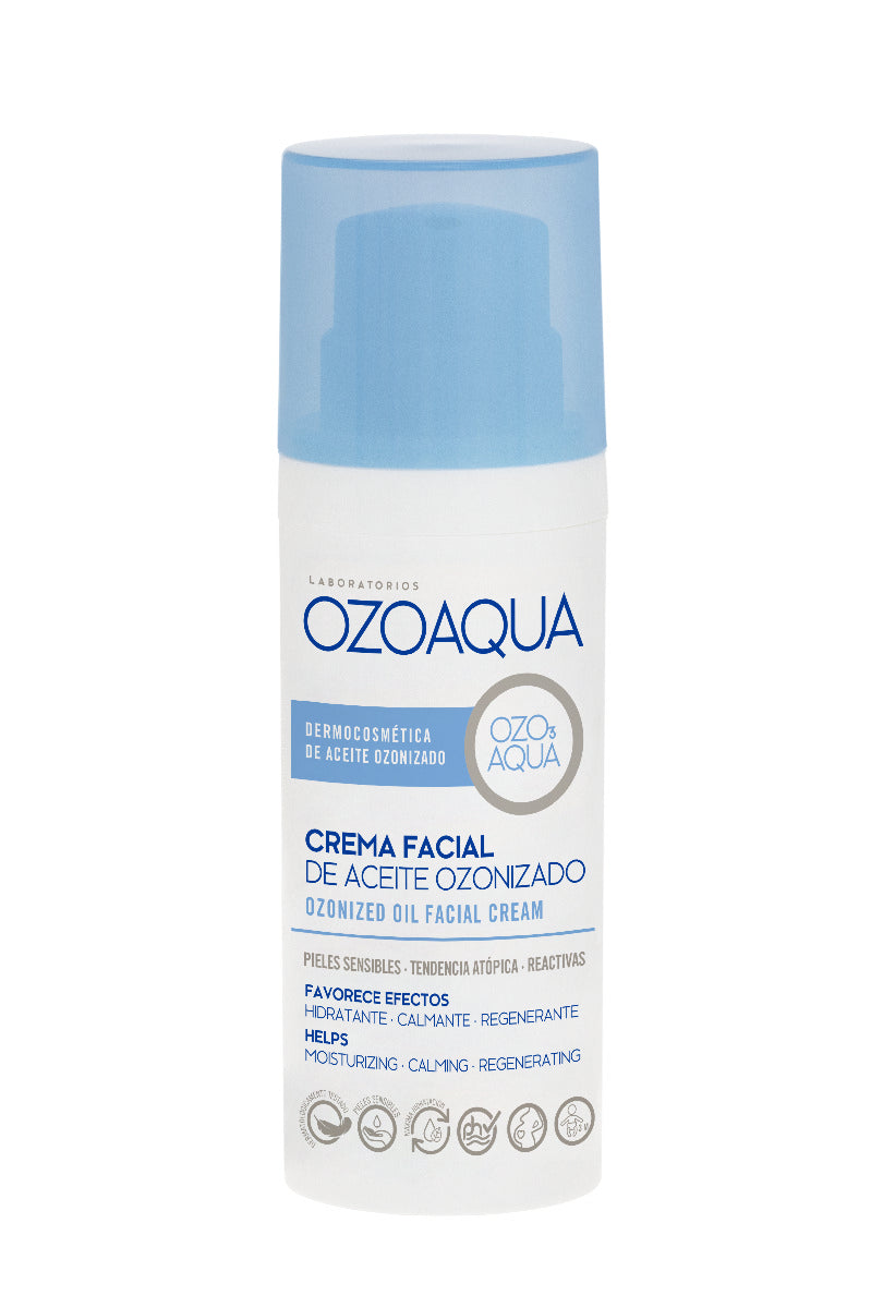 Crema facial de Aceite ozonizado