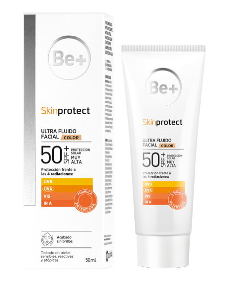 Be+ Skinprotect Ultra Fluido Facial Color SPF50+ 50 ml