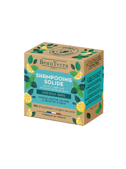 Champú sólido menta 75 gr