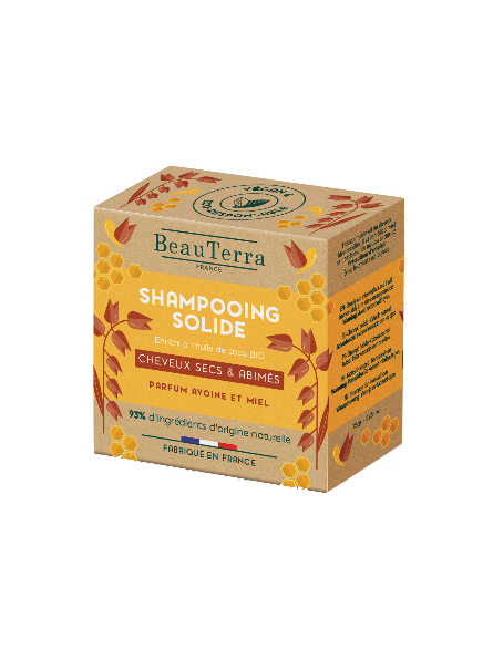 Champú sólido avena y miel 75 gr