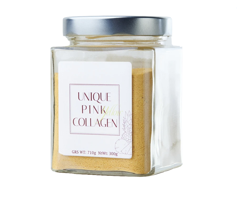 Unique Pink Yellow Collagen