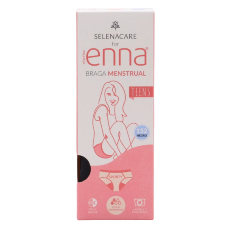 Braga menstrual adolescente flujo medio Enna by Selena care