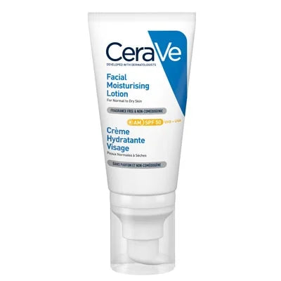 CeraVe Loción Hidratante De Rostro Spf50