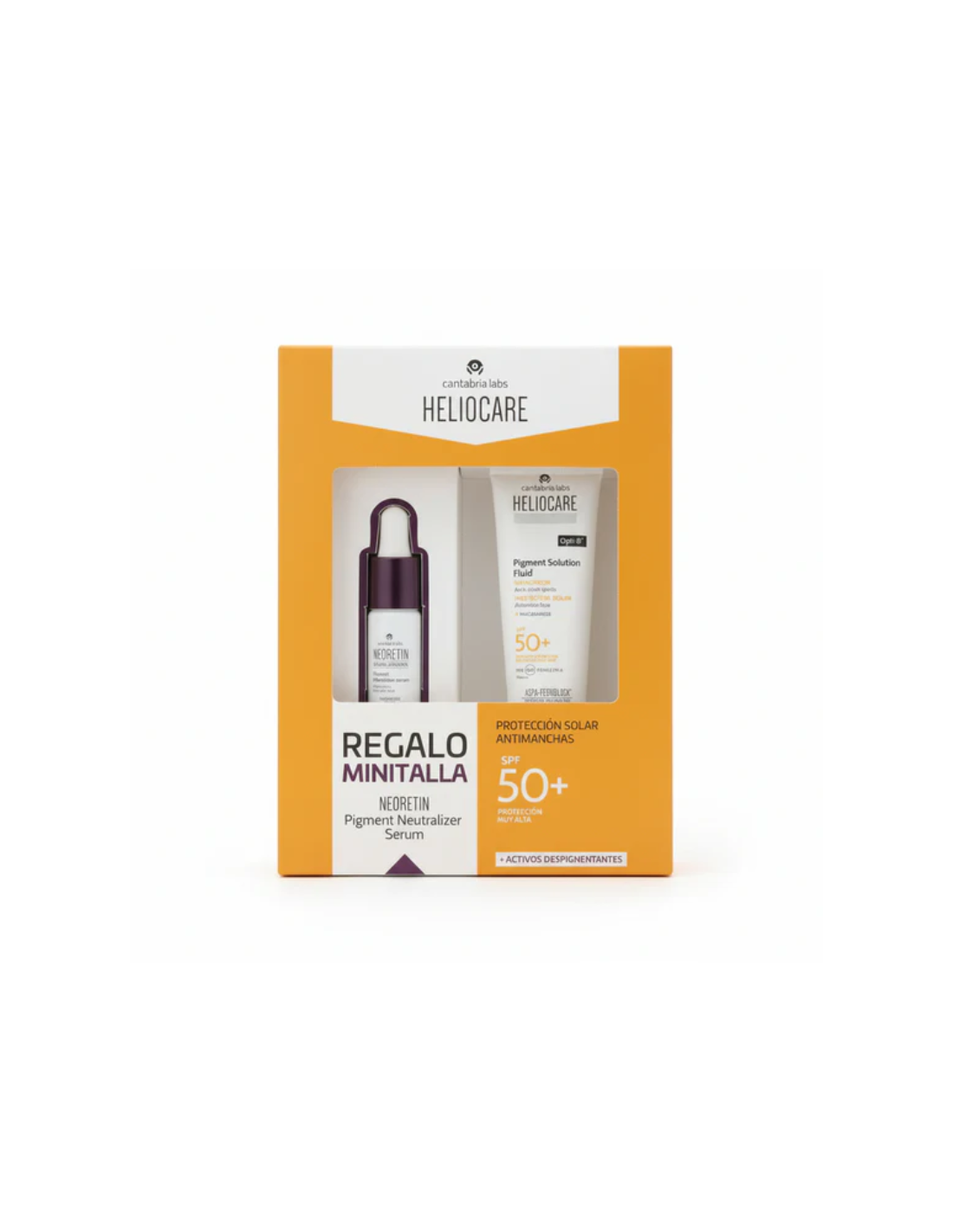 Heliocare Pack Pigment Solution Fluid+Neoretin