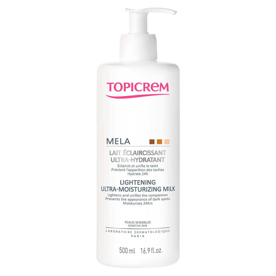 Topicrem MELA Leche Unificadora Ultra-Hidratante Corporal 500 ml