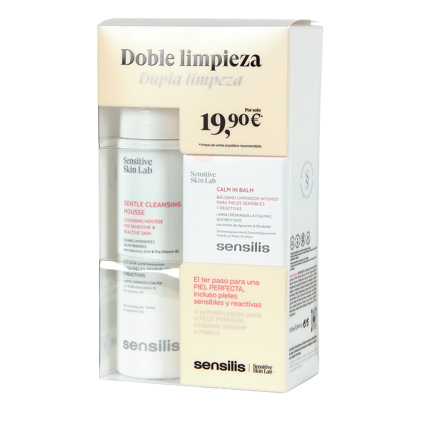 Duplo limpiador Balm y Mousse