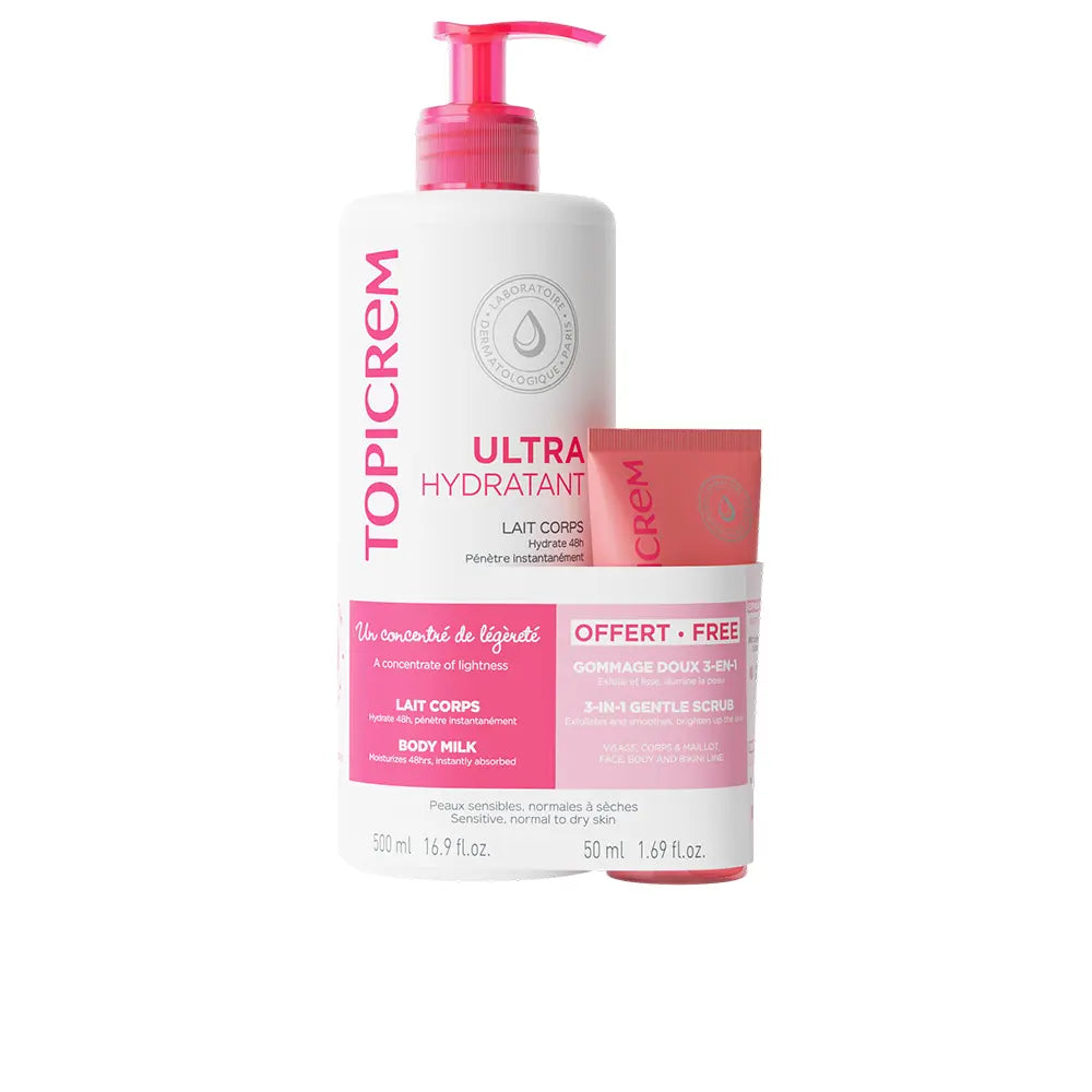 UH leche corporal 500 ML + exfoliante suave 3en1 pack