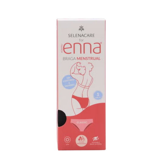 Braga menstrual flujo medio sin costuras Selena Care
