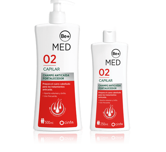 Be+ Med Champú Fortalecedor anticaída