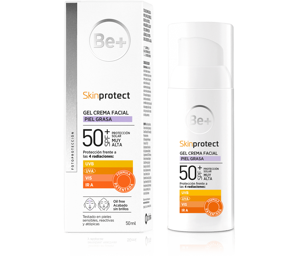 Gel Crema Facial Piel grasa SPF50+