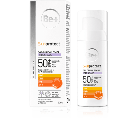 Gel Crema Facial Piel grasa SPF50+