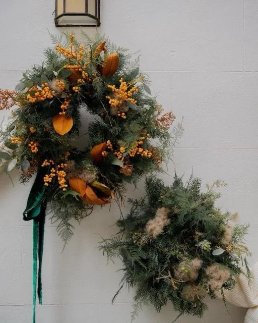 TALLER DOBLE DE NAVIDAD- Tratamientos semanales ¡prepara tu piel para estas fiestas! + Corona de Navidad DIY