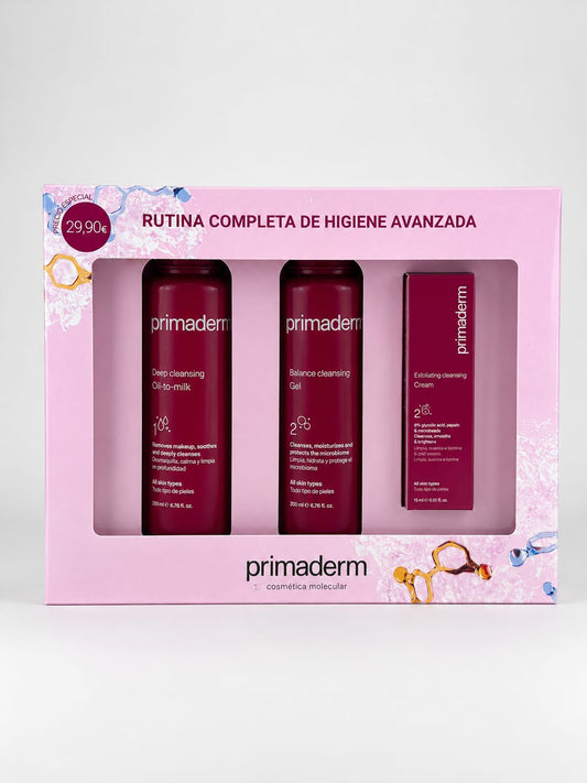 Rutina completa de higiene avanzada