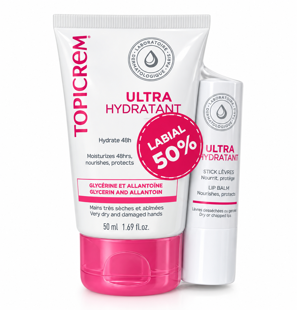 Ultra-hidratante Crema de Manos + Bálsamo labial