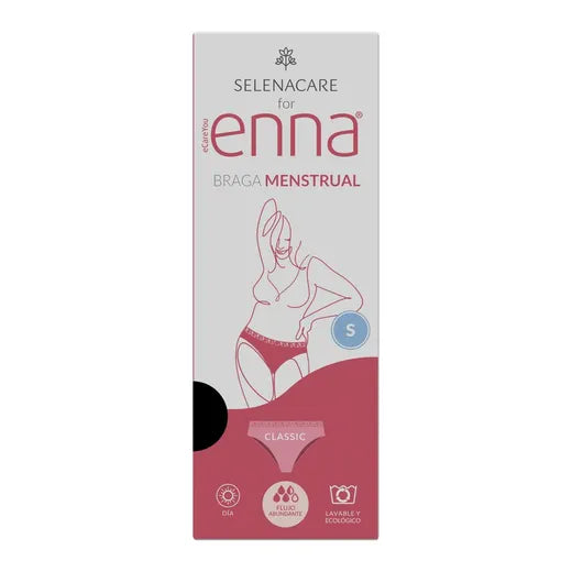 Braga menstrual classic flujo abundante color negro