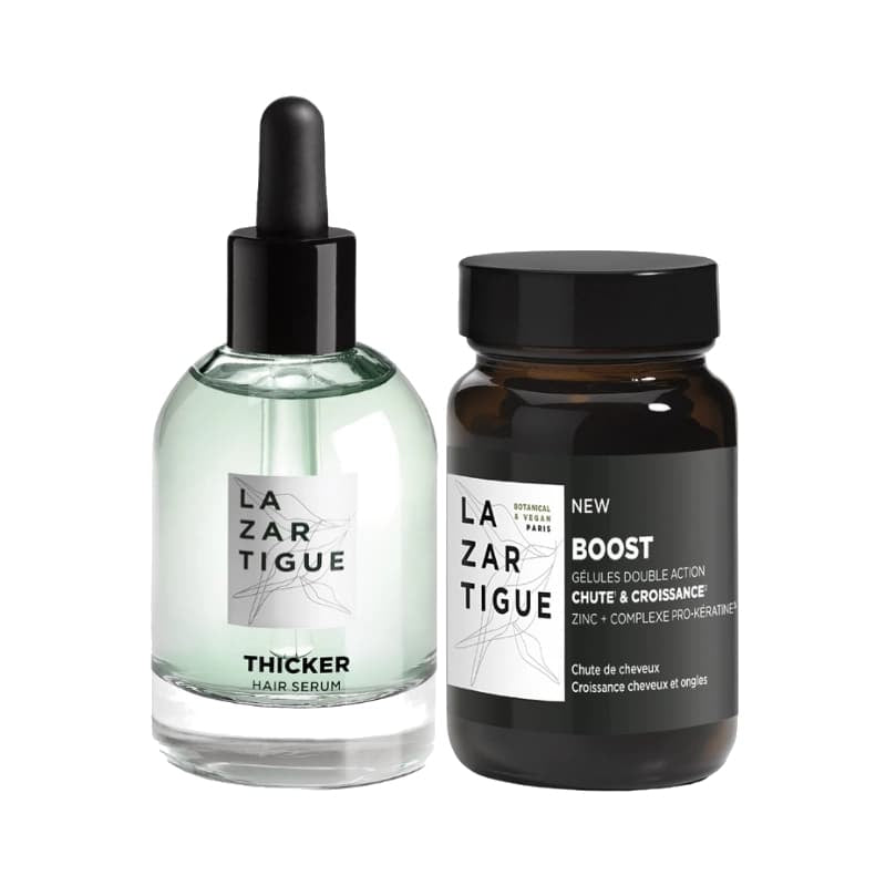 Set Thicker serum anticaída 50 ml + cápsulas caída y crecimiento 30 cápsulas