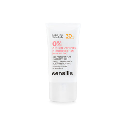 Sensilis 0% Chemical UV Filters Photocorrection Mineral SPF30