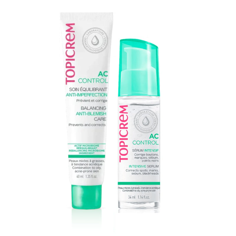 Pack AC Control Serum 34ml + Cuidado Equilibrante 40ml