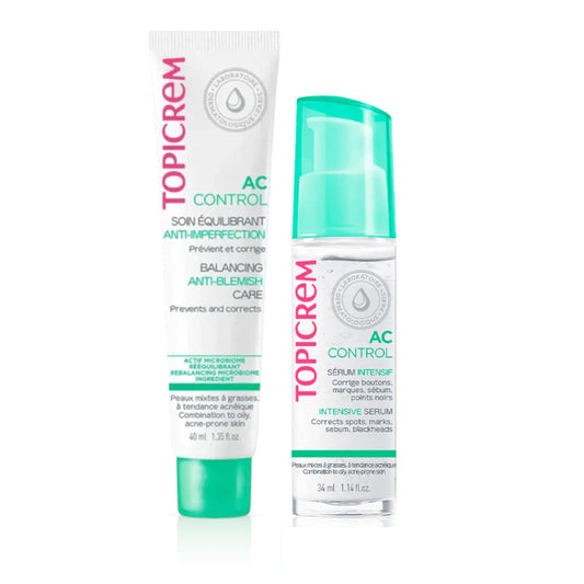 Pack AC Control Serum 34ml + Cuidado Equilibrante 40ml