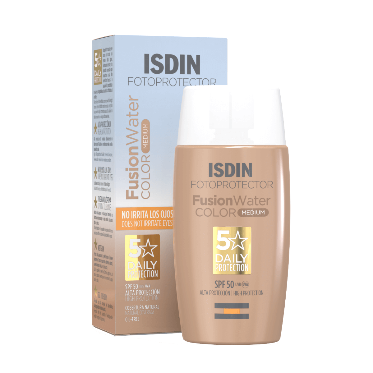 Fotoprotector ISDIN Fusion Water Color Medium SPF 50