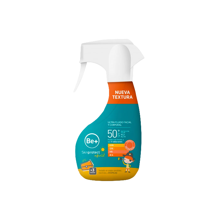 Be+ Skinprotect Infantil Fluido Facial y Corporal